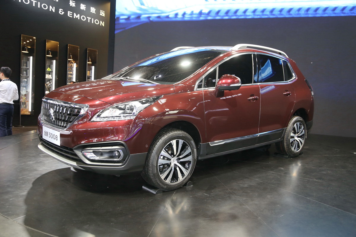 標致3008車展高清大圖