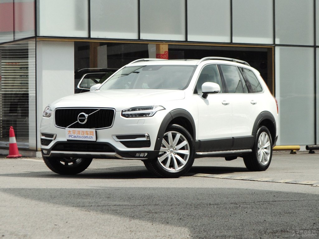 水晶白沃爾沃XC90整車外觀外觀圖片