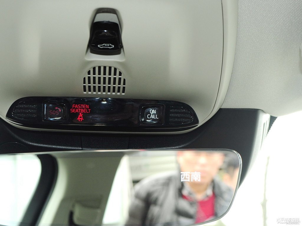 水晶白沃爾沃XC90車廂內(nèi)飾圖片