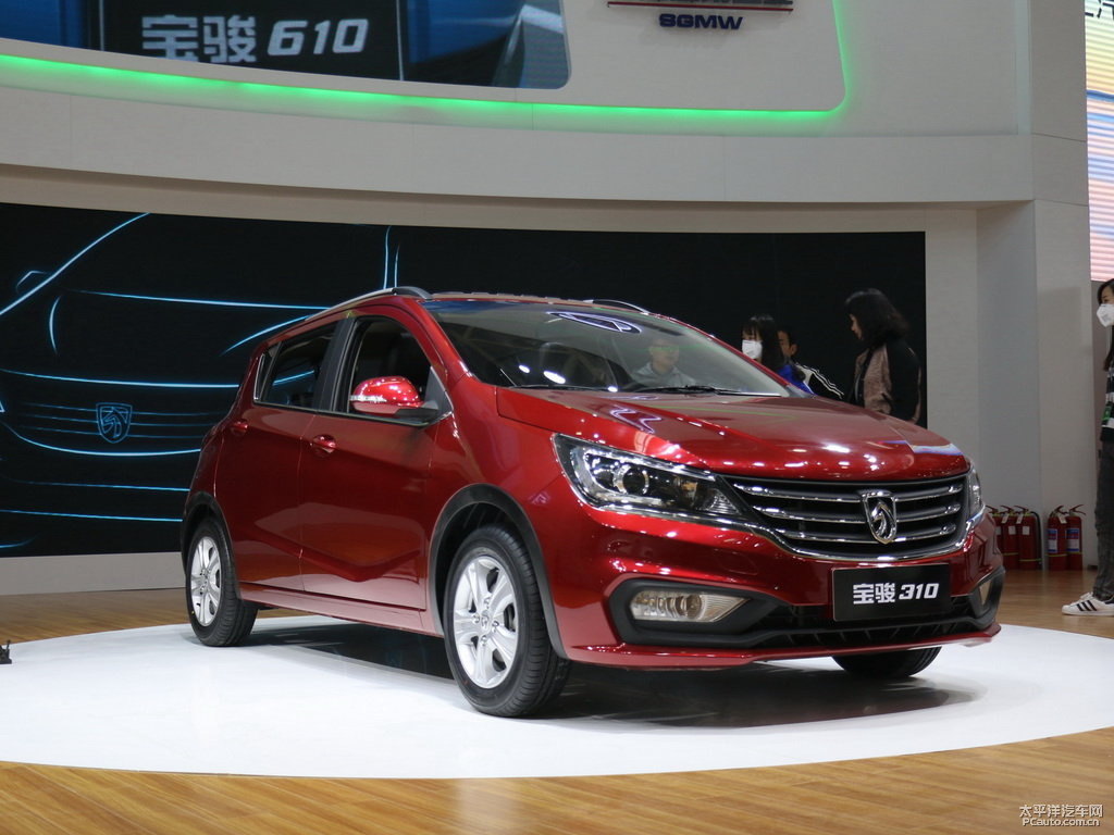朝霞紅寶駿310整車(chē)外觀外觀圖片