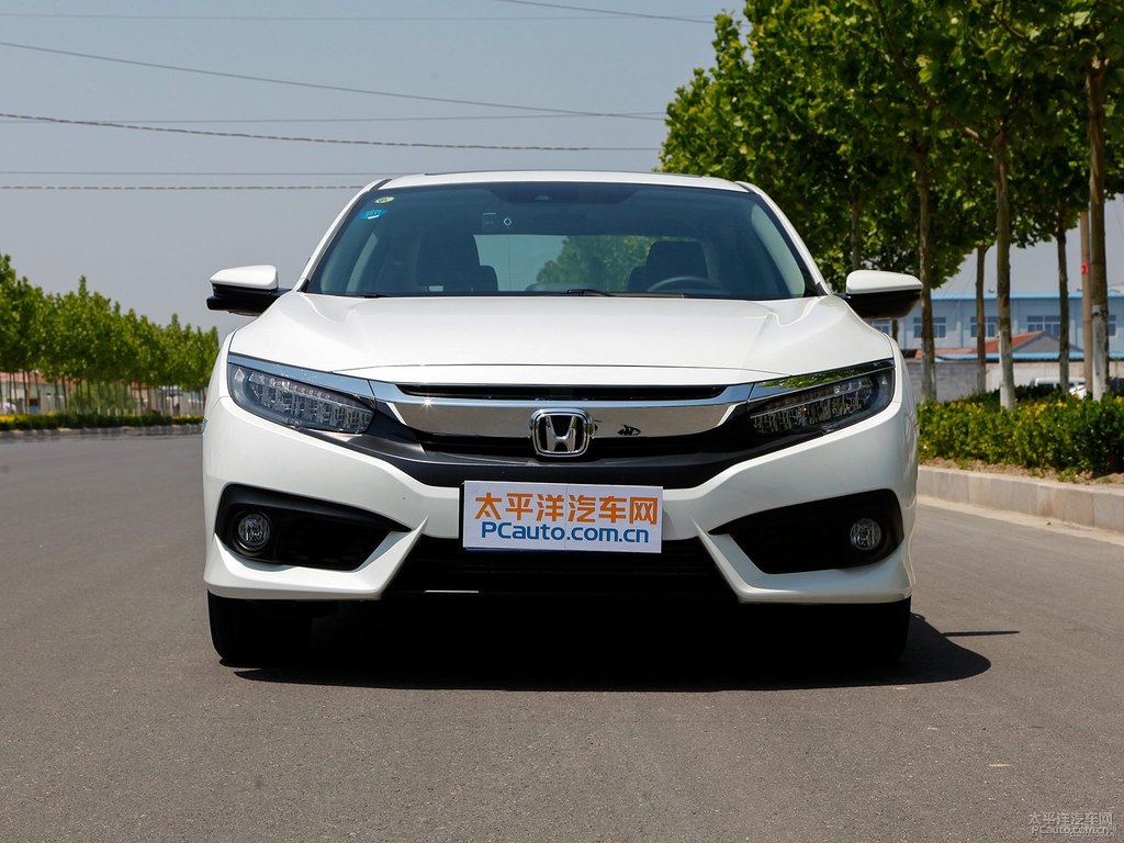 珍珠白思域整車外觀外觀圖片