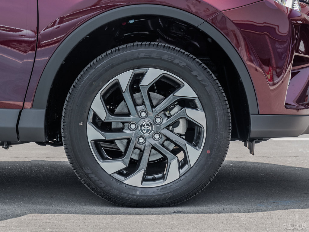 時(shí)尚紅RAV4榮放車身外觀圖片