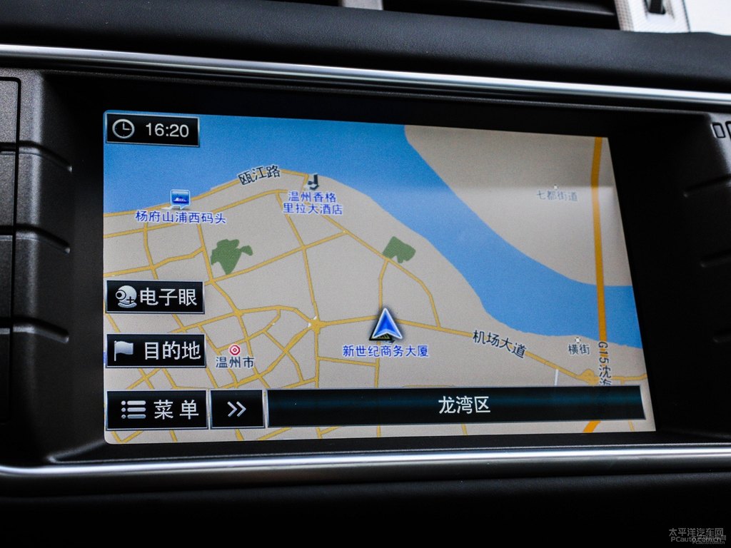 鳳凰橙攬勝極光中控內(nèi)飾圖片