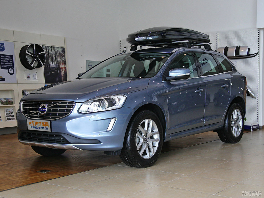 貽貝藍(lán)沃爾沃XC60整車外觀外觀圖片