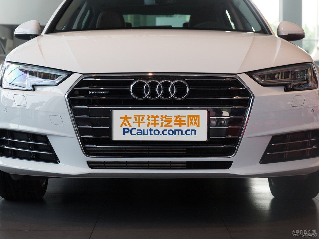 朱鷺白奧迪A4L車頭外觀圖片