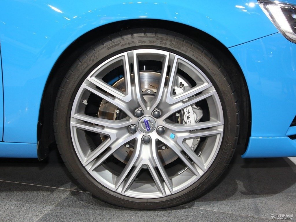 魅惑藍(lán)沃爾沃V60車身外觀圖片