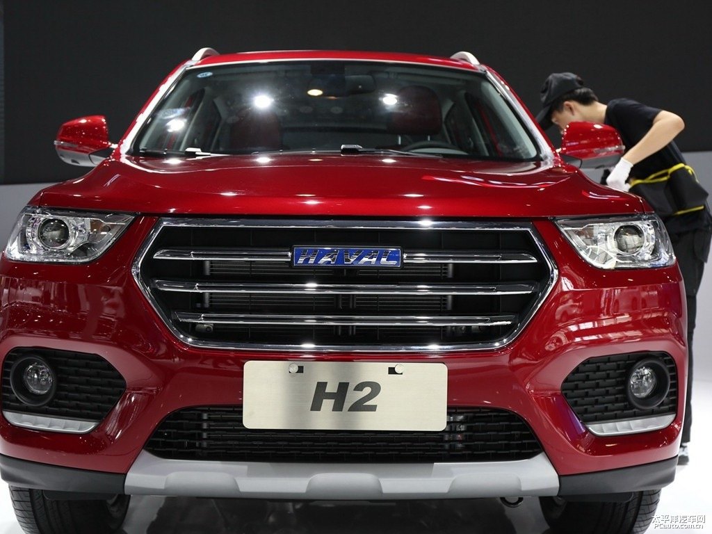 馬爾斯紅哈弗H2車頭外觀圖片