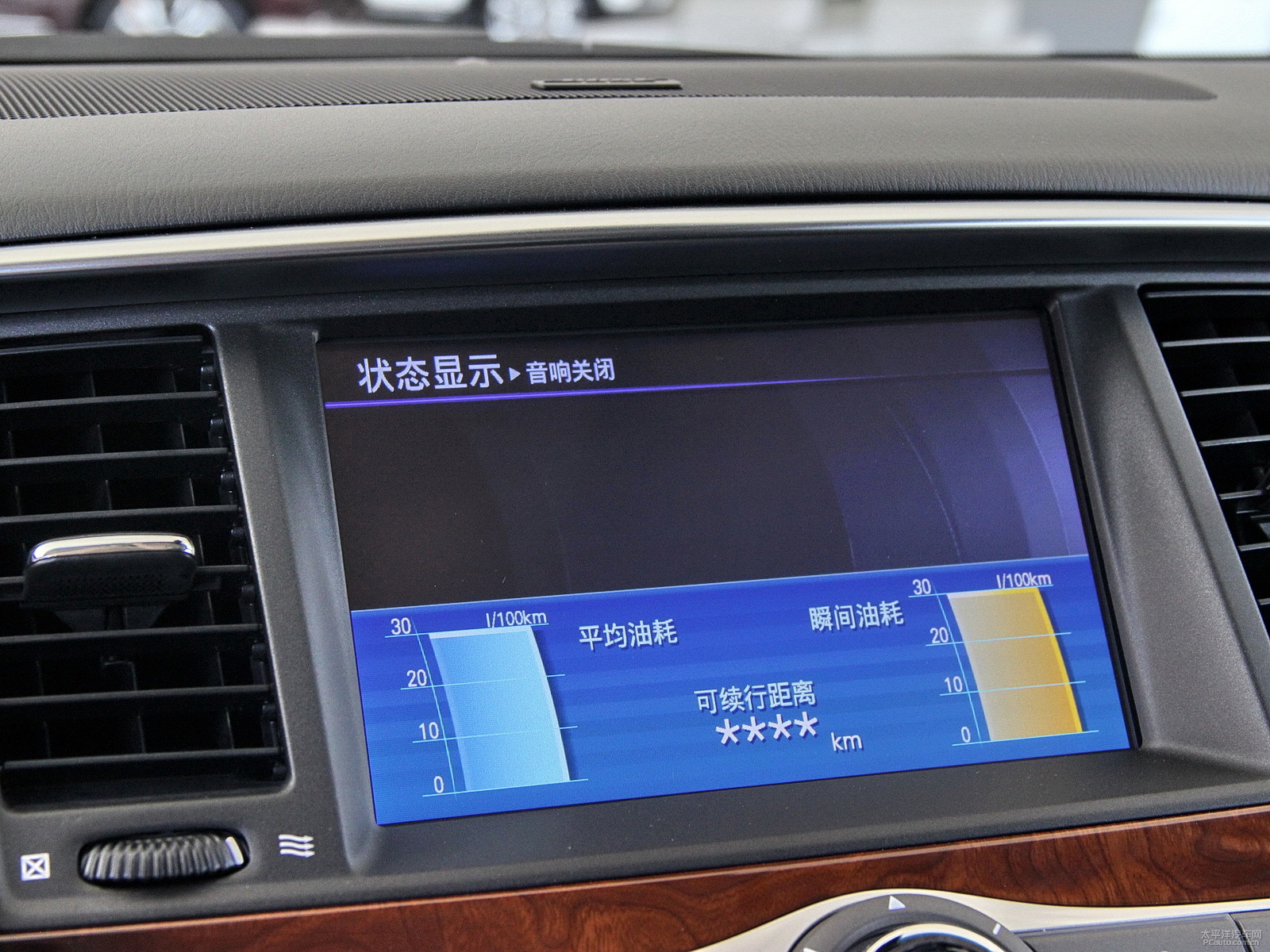 英菲尼迪QX80內(nèi)飾高清大圖