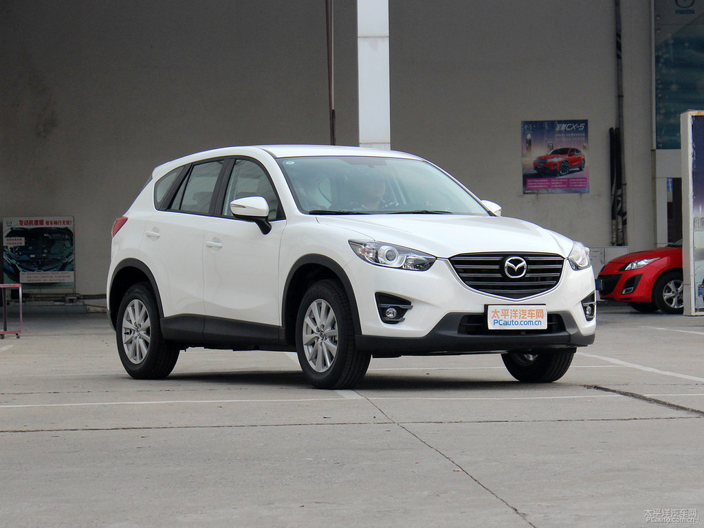 珠光白馬自達CX-5整車外觀外觀圖片