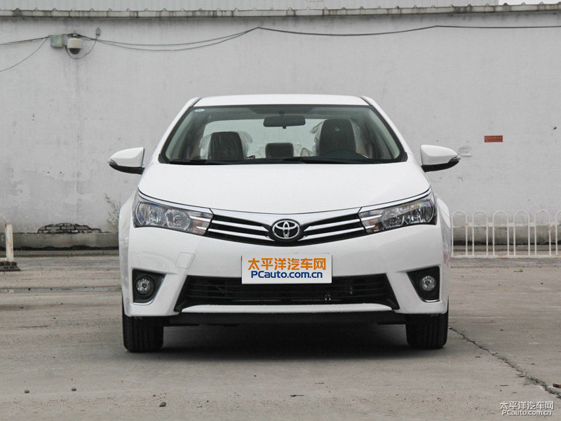 超級白色卡羅拉整車外觀外觀圖片