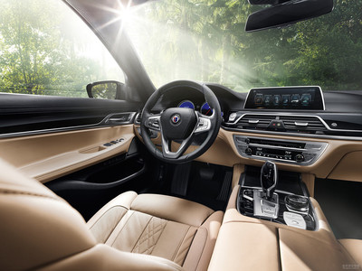 ALPINA B7內(nèi)飾實(shí)拍圖