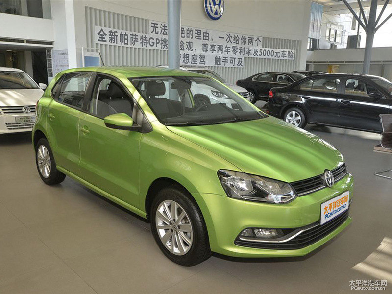 流光綠大眾Polo整車外觀外觀圖片