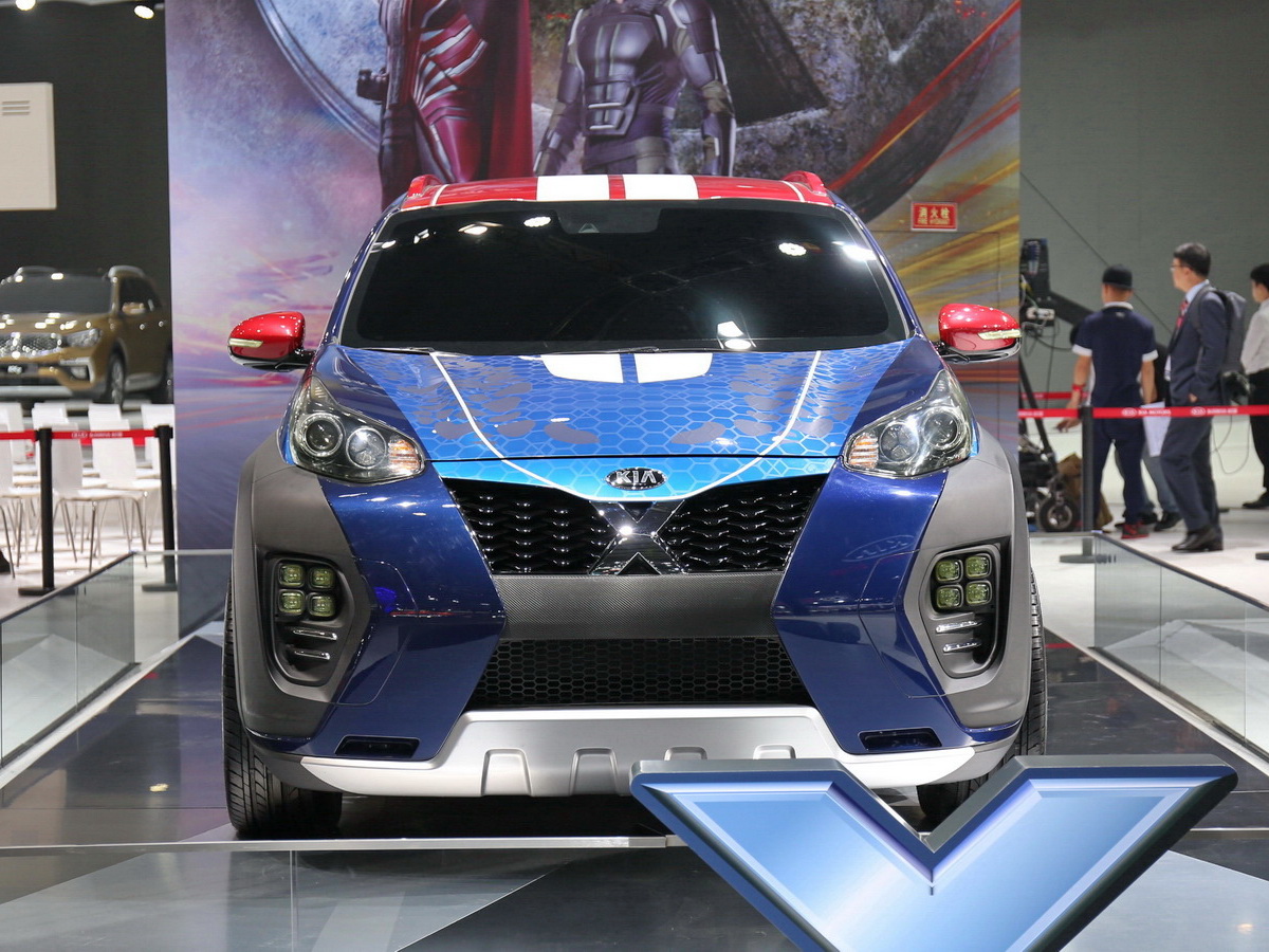 起亞KX5車展高清大圖