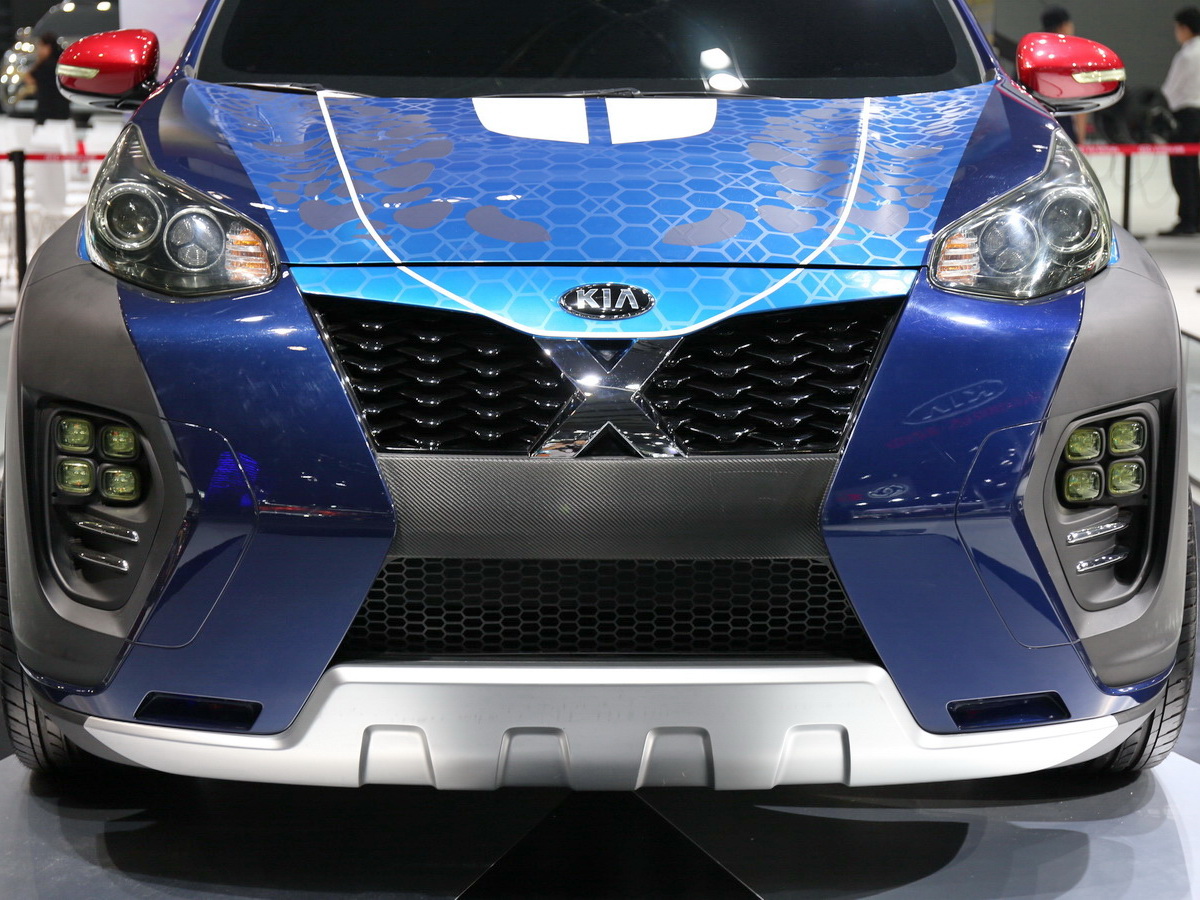 起亞KX5車(chē)展高清大圖