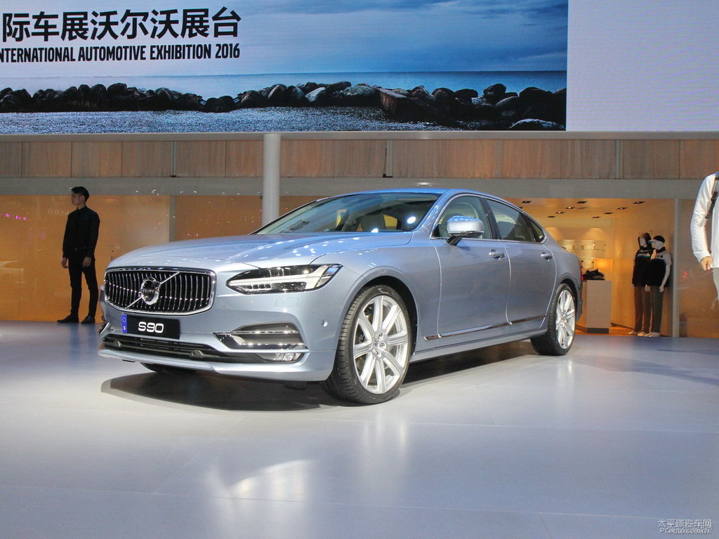貽貝藍沃爾沃S90整車外觀外觀圖片