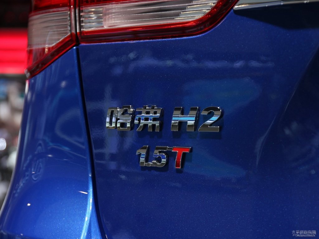 圣地亞哥藍哈弗H2車尾外觀圖片