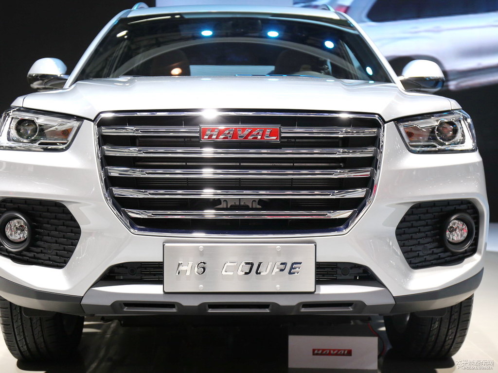 雅致銀哈弗H6 Coupe車頭外觀圖片