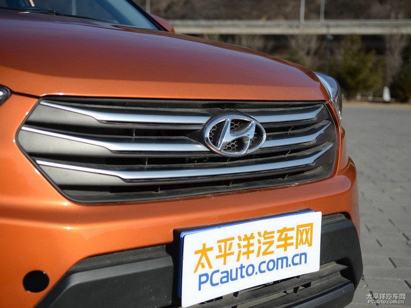 活力橙北京現(xiàn)代ix25車頭外觀圖片