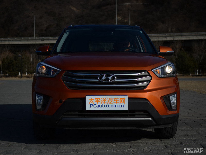 活力橙北京現(xiàn)代ix25整車外觀外觀圖片