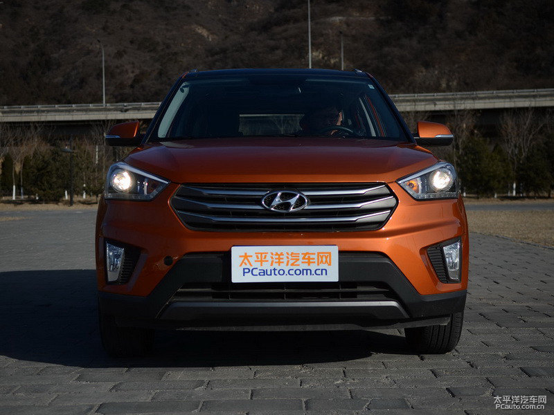 活力橙北京現(xiàn)代ix25整車外觀外觀圖片