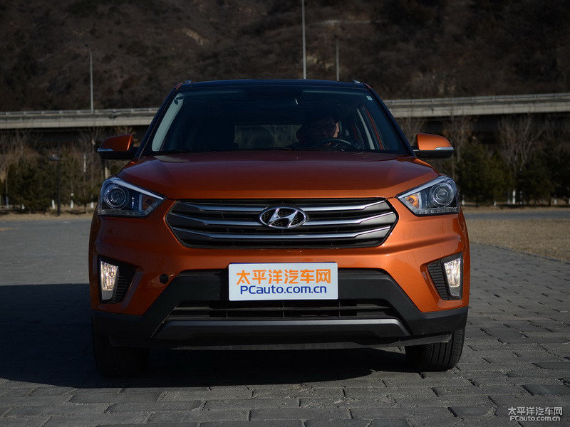 活力橙北京現(xiàn)代ix25整車外觀外觀圖片