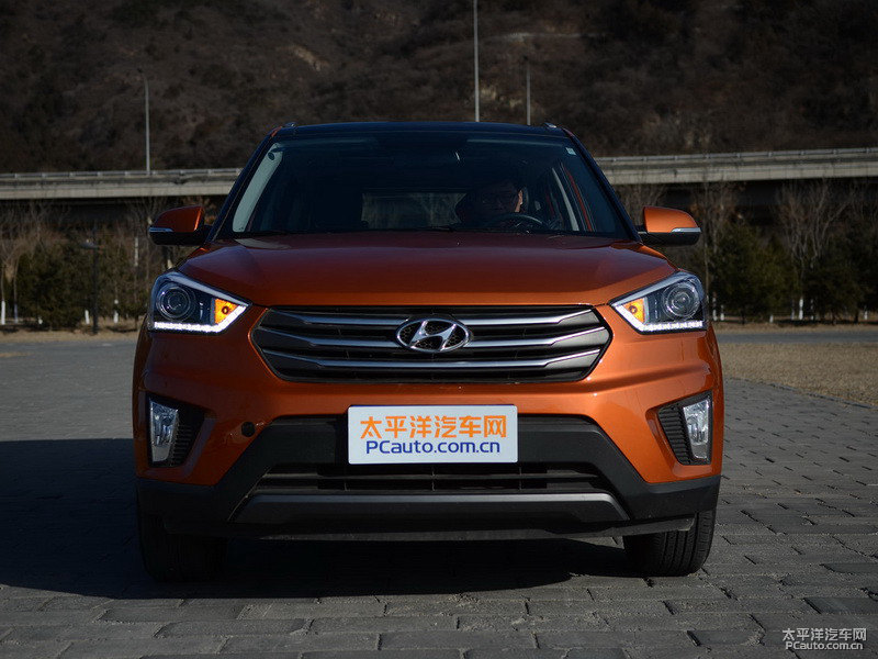 活力橙北京現(xiàn)代ix25整車外觀外觀圖片