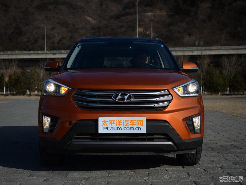 活力橙北京現(xiàn)代ix25整車外觀外觀圖片