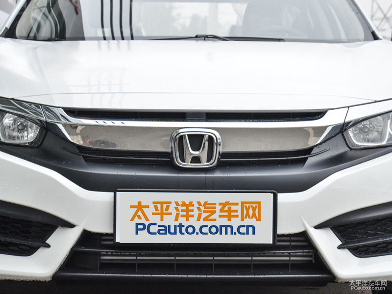 珍珠白思域車(chē)頭外觀圖片