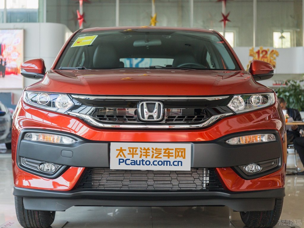琥珀橙本田XR-V車頭外觀圖片