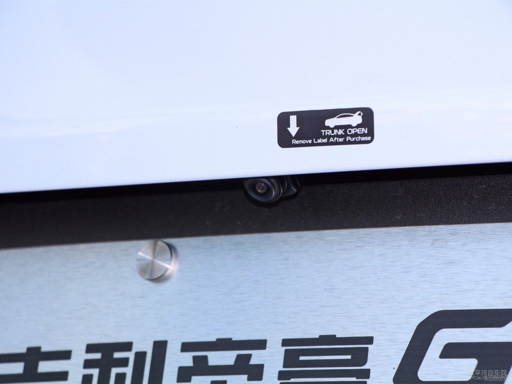 冰晶白帝豪GS車尾外觀圖片