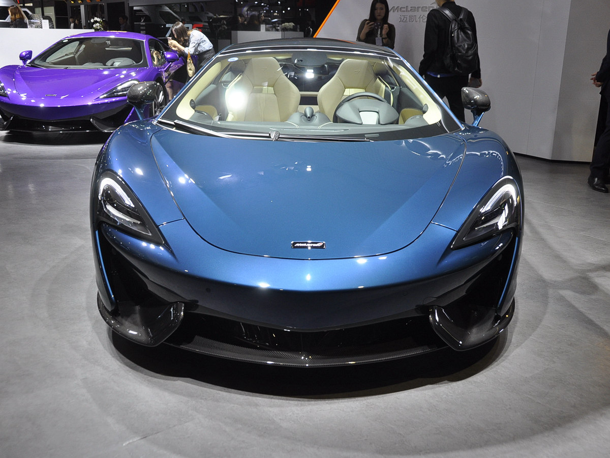 邁凱倫570GT車展高清大圖