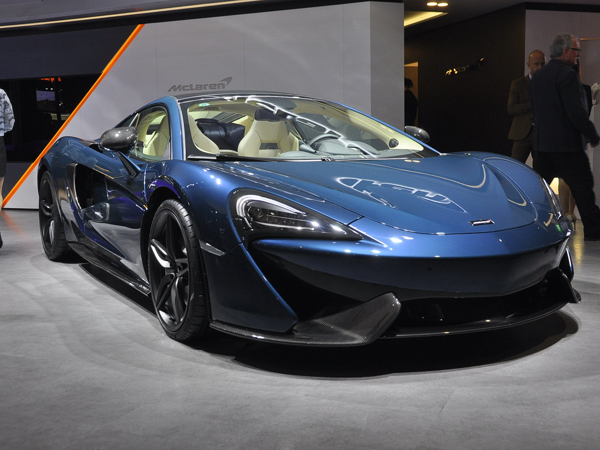 邁凱倫570GT車展高清大圖