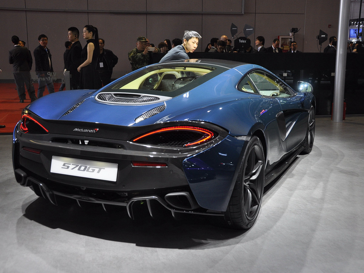邁凱倫570GT車展高清大圖