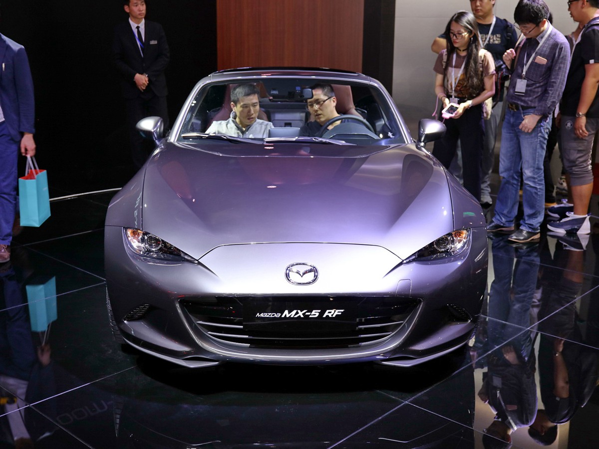 馬自達(dá)MX-5車展高清大圖