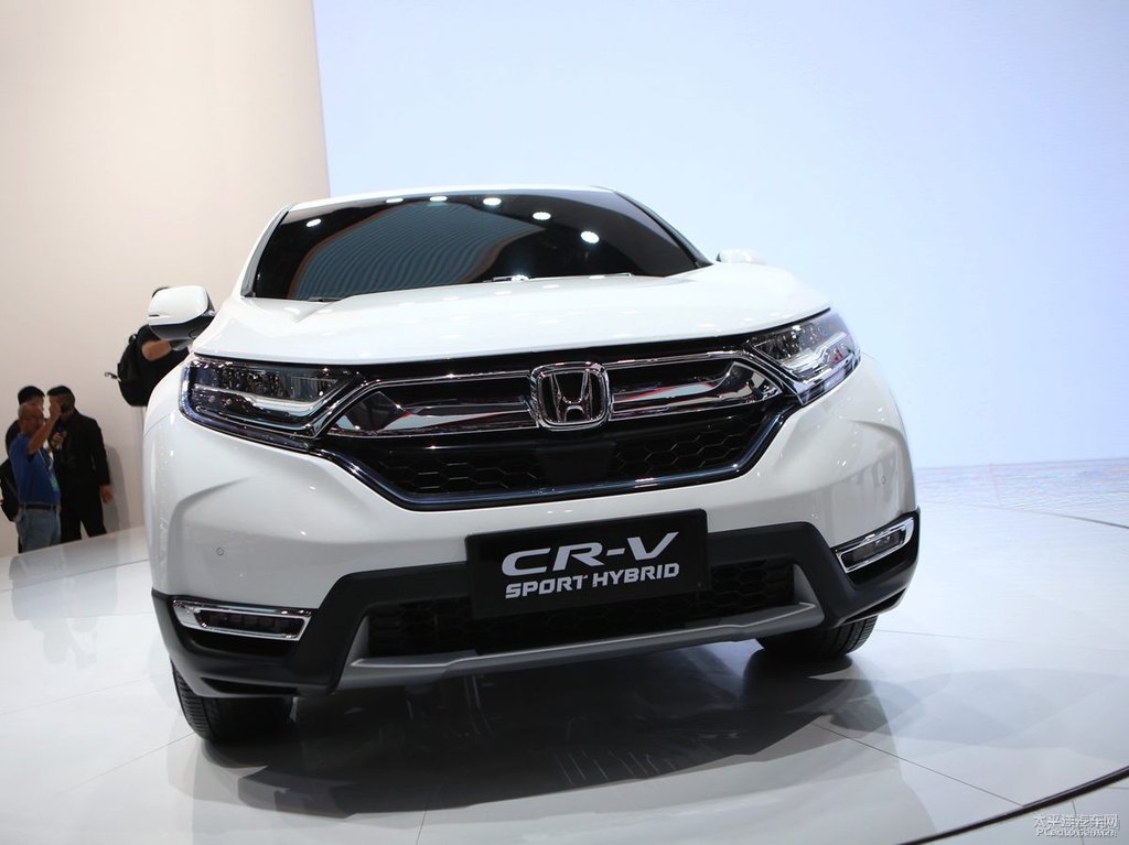 珍珠白本田CR-V整車外觀外觀圖片