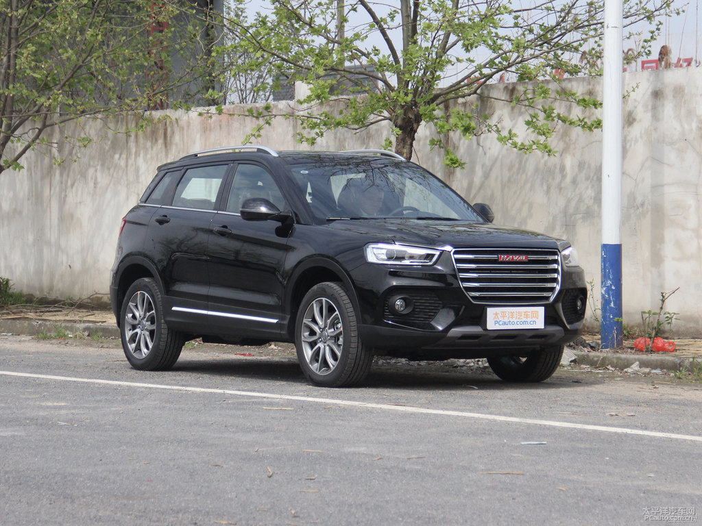 經(jīng)典黑哈弗H6 Coupe整車外觀外觀圖片