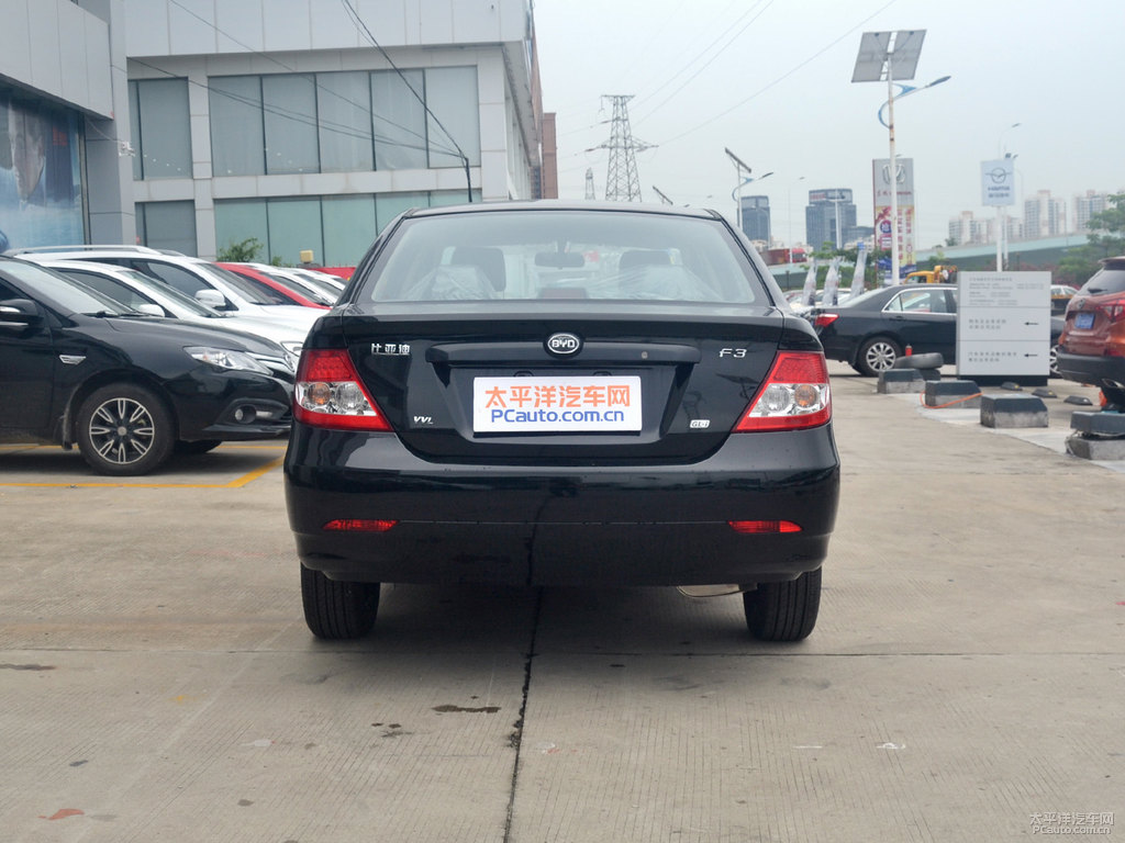 德蘭黑比亞迪F3整車外觀外觀圖片