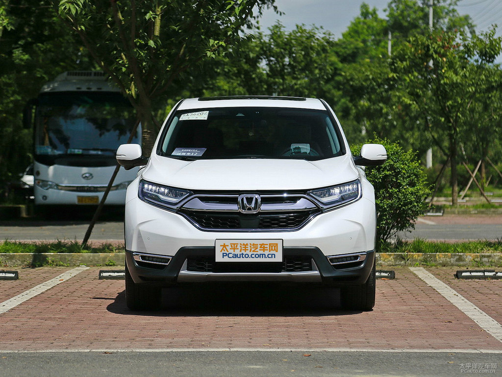 珍珠白本田CR-V整車(chē)外觀外觀圖片