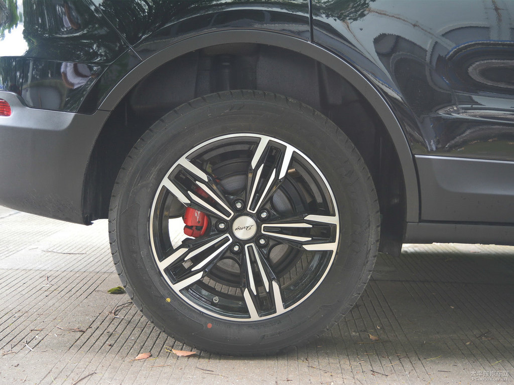 耀目黑眾泰大邁X5車身外觀圖片