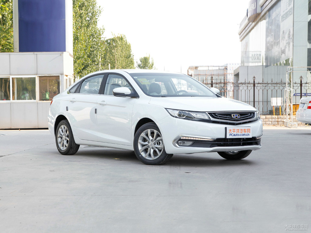 冰晶白帝豪GL整車外觀外觀圖片