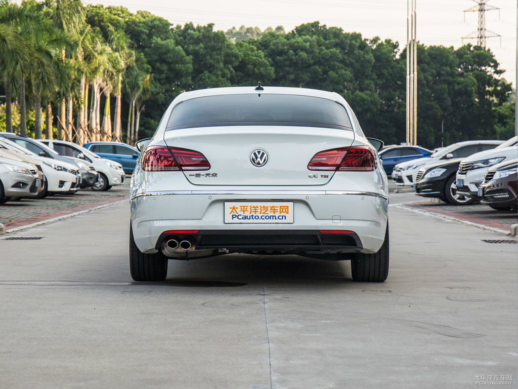 極地白大眾CC整車外觀外觀圖片