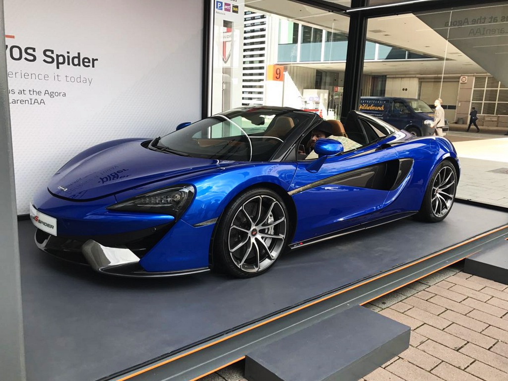邁凱倫570S車展高清大圖