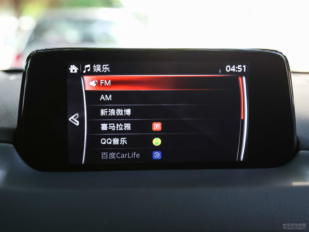 鉑鋼灰馬自達(dá)CX-5中控內(nèi)飾圖片