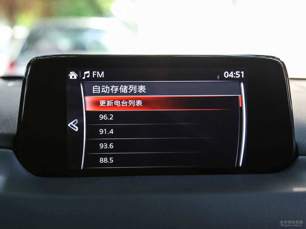 鉑鋼灰馬自達CX-5中控內(nèi)飾圖片
