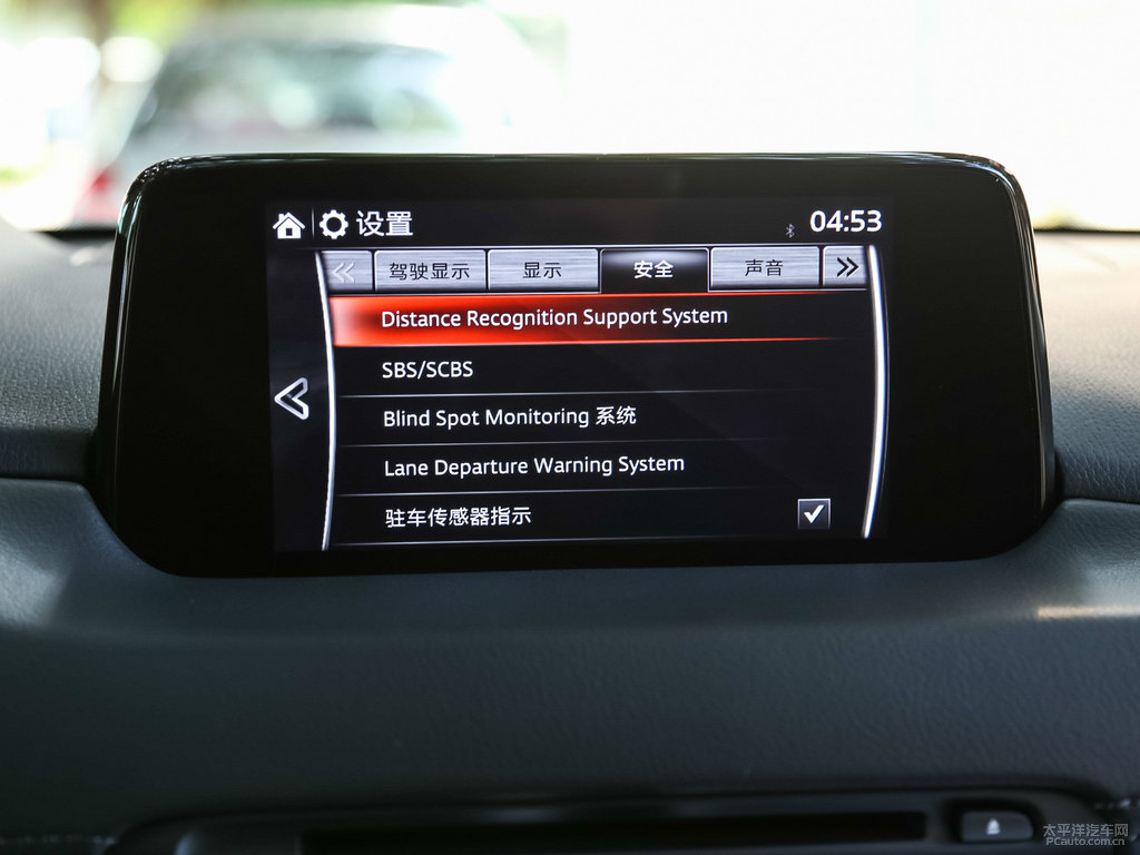 鉑鋼灰馬自達(dá)CX-5中控內(nèi)飾圖片