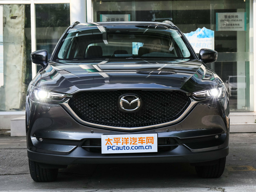 鉑鋼灰馬自達(dá)CX-5車頭外觀圖片