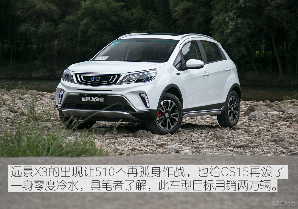 遠(yuǎn)景X3圖片