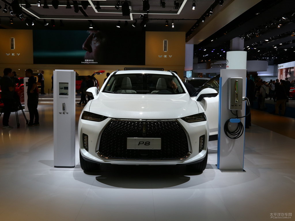 雪域白WEY P8整車外觀外觀圖片