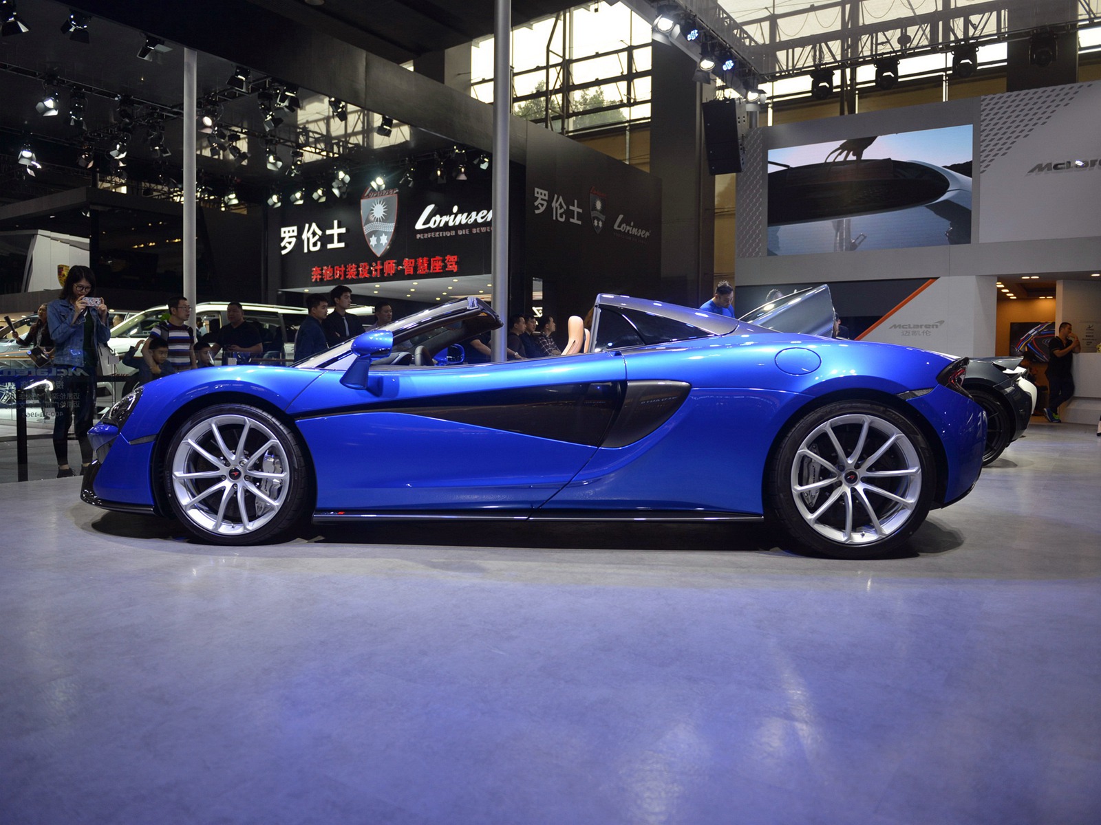 邁凱倫570S車展高清大圖