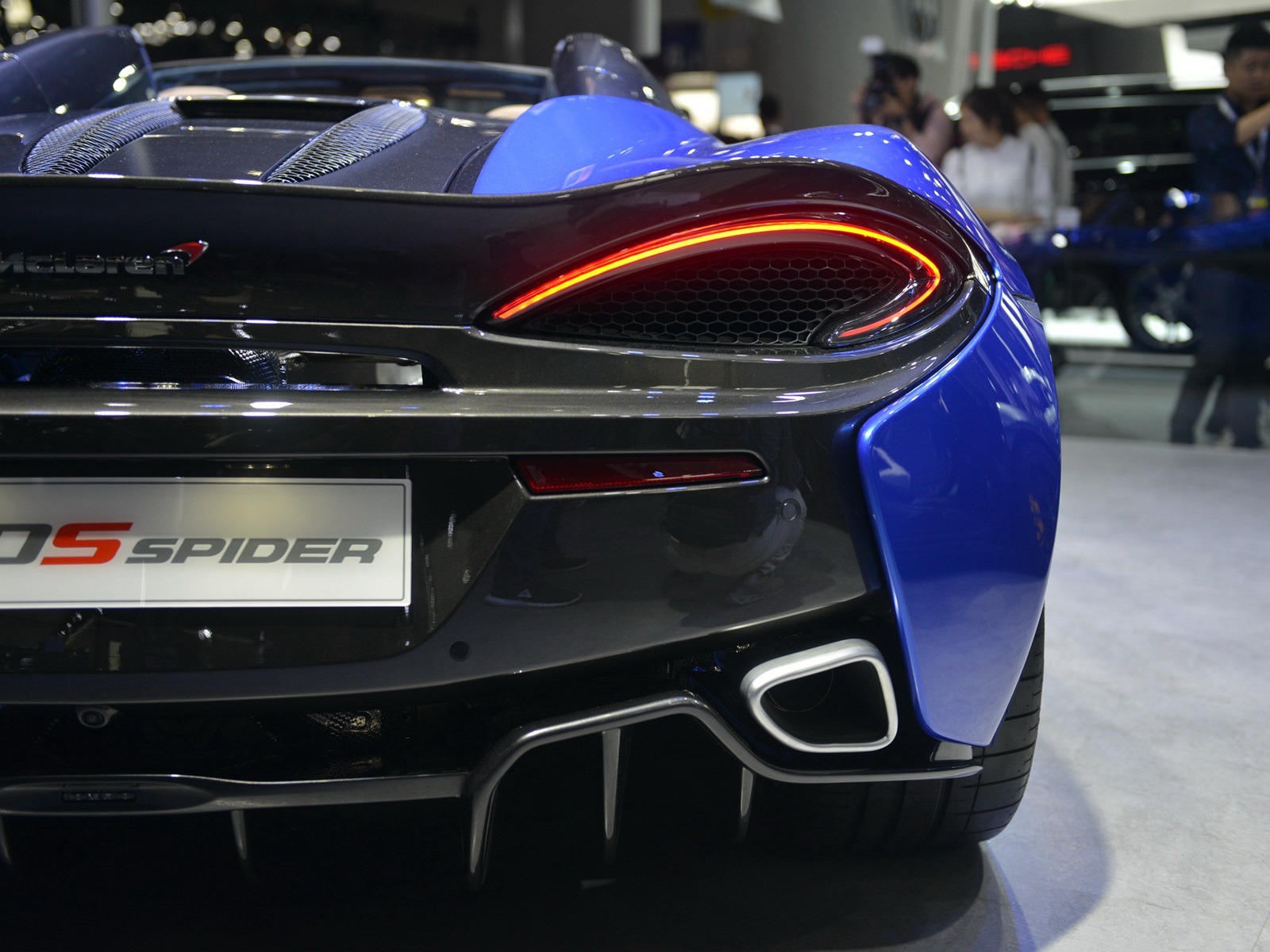 邁凱倫570S車展高清大圖